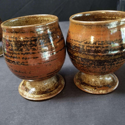 Carl McConnell (1926-2003) Pinjarra Australian Studio pottery Exhibition Pieces