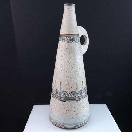 MCM Art Pottery Krugvase, russisch oder skandinavisch, 30,5 cm hoch