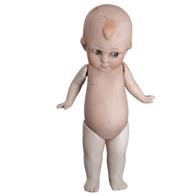 c1920 German Jointed Bisque Googly eye doll