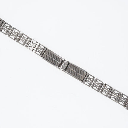 Russisches Art-Deco-Damenuhrenarmband aus 875er Silber