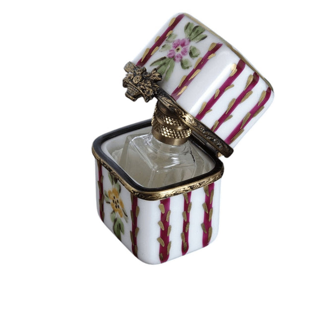 Limoges Trinket Box Perfume bottle Holder 1