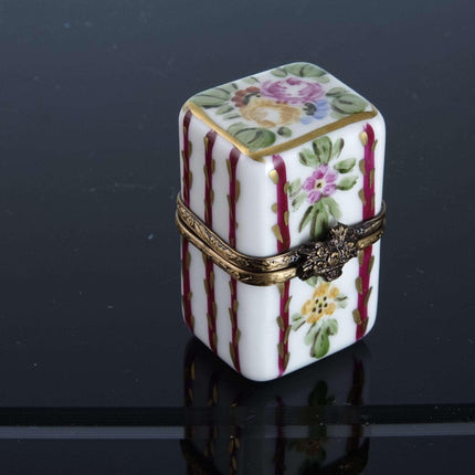 Limoges Trinket Box Perfume bottle Holder 1