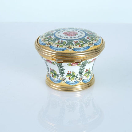 1998 Halcyon Days Mothers day trinket box