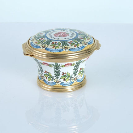 1998 Halcyon Days Mothers day trinket box