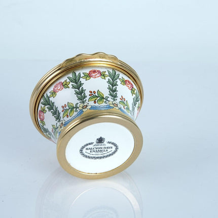 1998 Halcyon Days Mothers day trinket box