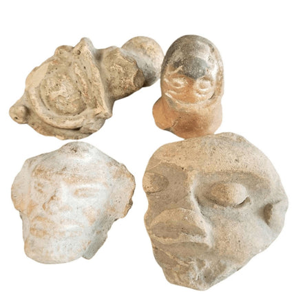 前哥伦布时期的陶器雕像管？人物罐阿兹特克印加美洲原住民
