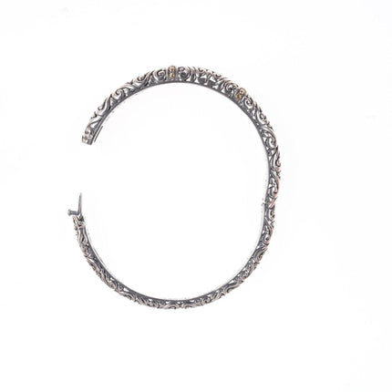 7.5" Effy 18k/Sterling bracelet