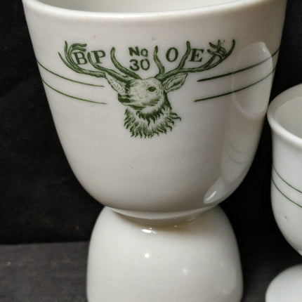 BPOE No 30 New Orleans Elk Lodge restaurant China Egg Cups