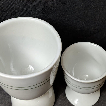 BPOE No 30 New Orleans Elk Lodge ristorante China Egg Cups