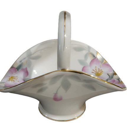 ca. 1940 Noritake Azalea Dolly Varden Korb in neuwertigem Zustand