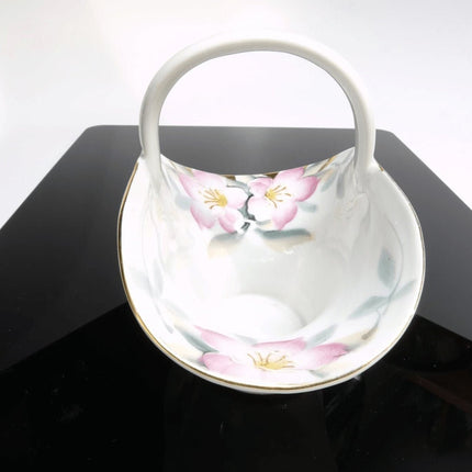 c.1940 Noritake Azalea Dolly Varden 篮子完好无损