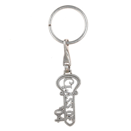 Retired James Avery Class of '04 Keychain in sterling