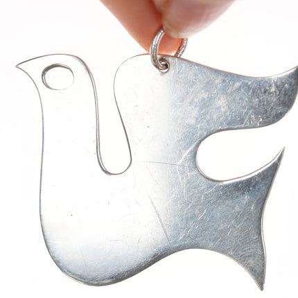 Retired James Avery Dove pendant in sterling