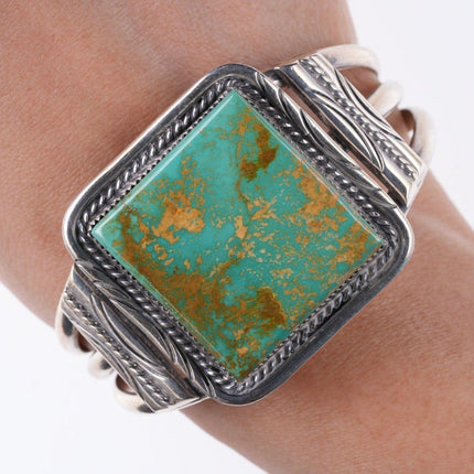 6 7/8" James Mason Navajo Sterling and turquoise bracelet