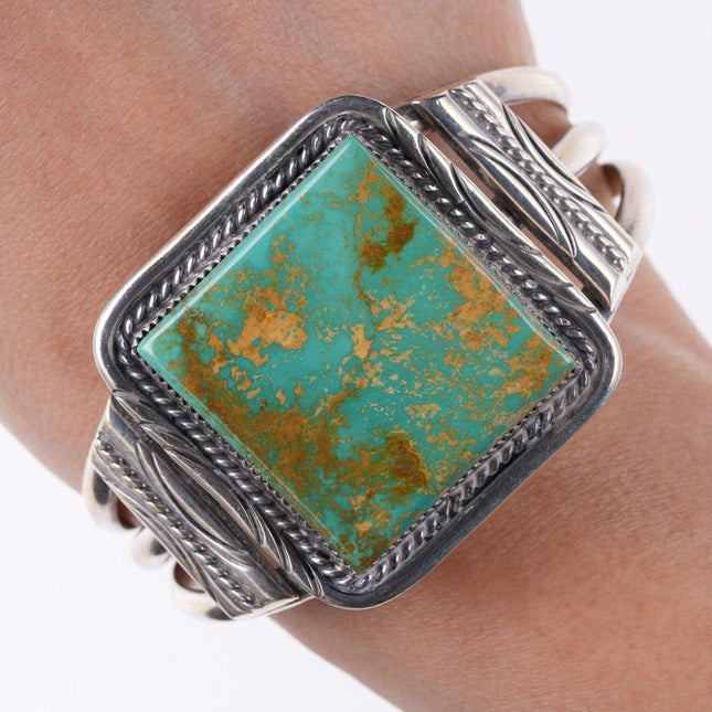 6 7/8" James Mason Navajo Sterling and turquoise bracelet