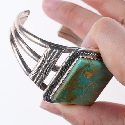 6 7/8" James Mason Navajo Sterling and turquoise bracelet