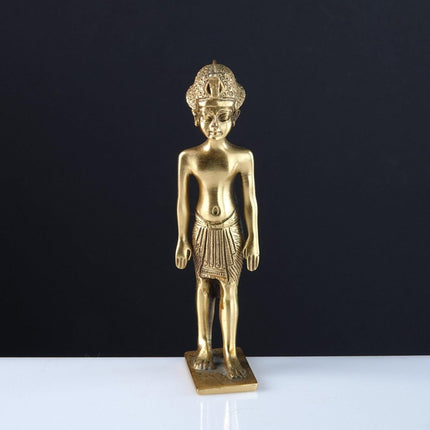 1989 MMA Miniature Gold Gilt Pewter Egyptian Figure