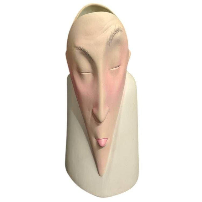 1999 14.5" Debbie Fecher Gramstad Face Vase