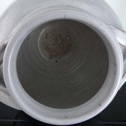 1930's JB Cole North Carolina Pottery Apothecary Jar with Split Handles