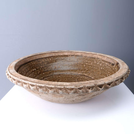 Early Asian brownware bowl