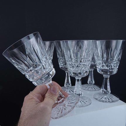 Waterford Kylemore Cut Crystal Water goblets (6)