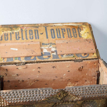 c1900 American Tramp Art box