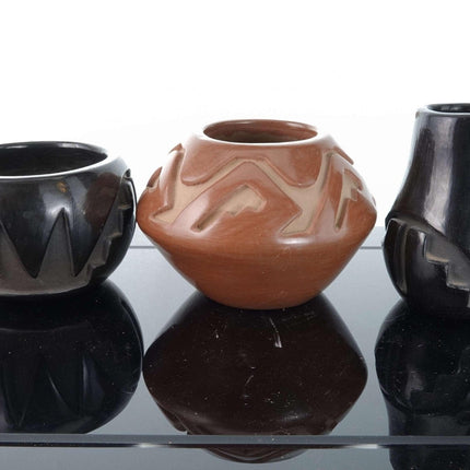 Reycita Cosen (1927-2012) Santa Clara Pueblo-Keramikstücke
