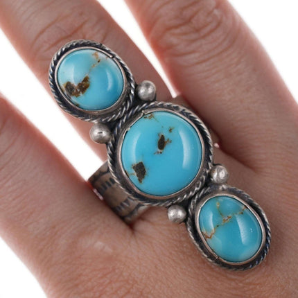 Tim Yazzie Navajo Sterling/turquoise ring