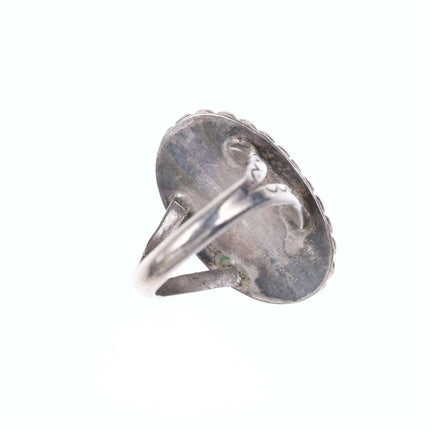 1940-50 年代美洲原住民纯银/绿松石戒指