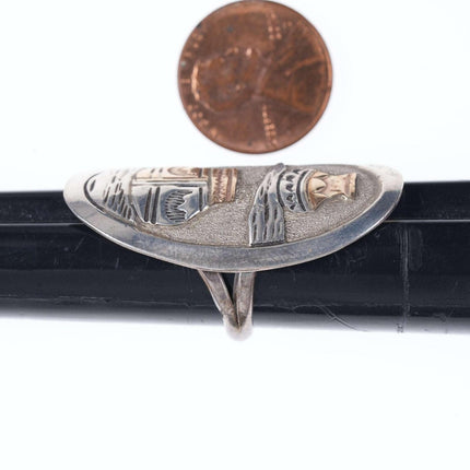 sz6.75 Vintage Native American sterling ring