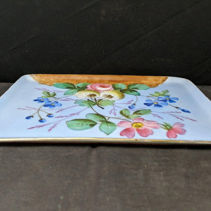 c1870 Dresser Tray Old Paris Porcelain