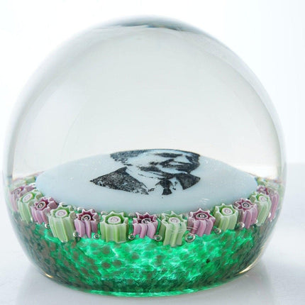 1960's Murano JFK Paperweight John F Kennedy President