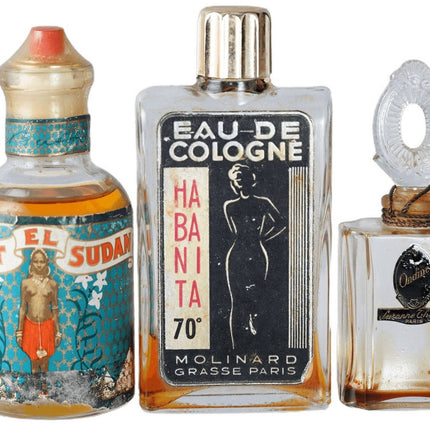 c1940's French Perfume Bottles