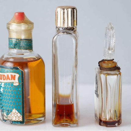 c1940's French Perfume Bottles