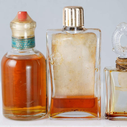 c1940's French Perfume Bottles