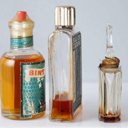 c1940's French Perfume Bottles