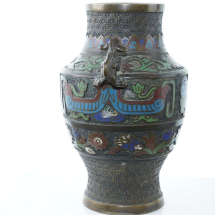 Antique Chinese Champleve vase