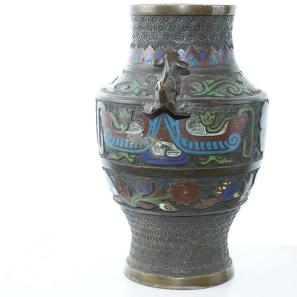 Antique Chinese Champleve vase