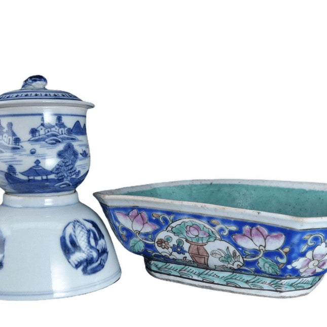 Collection of Antique Chinese Porcelain Qing-Republic