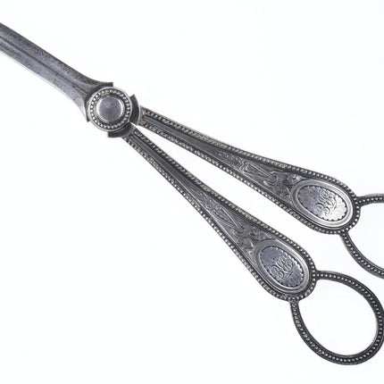 c1875 English Sterling Grape shears