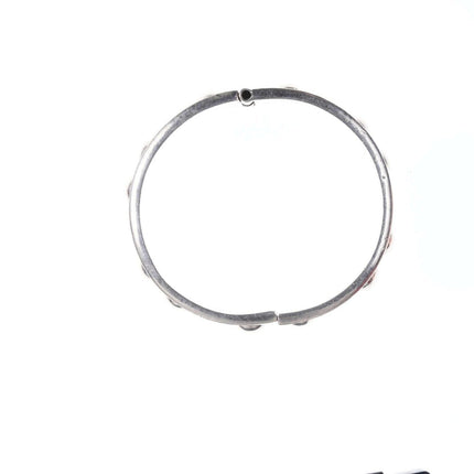 Modernist Taxco Sterling silver bangle bracelet