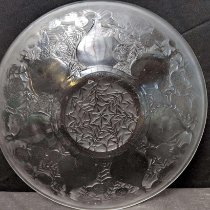 c1920 R Lalique Vases 9 3/8" plate