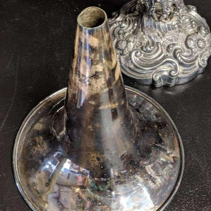 c1880 Silverplate cane/umbrella Stand