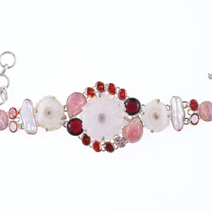 Sterling Multi-Gemstone bracelet