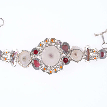 Sterling Multi-Gemstone bracelet