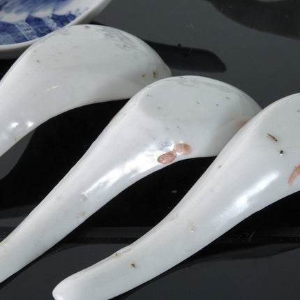 Antique Chinese porcelain spoon collection