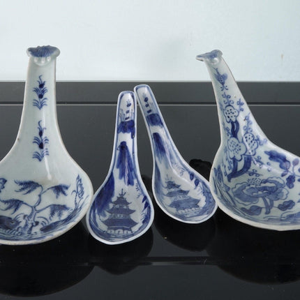 Antique Chinese porcelain spoon collection