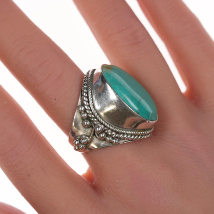 sz7 Sterling and turquoise ring