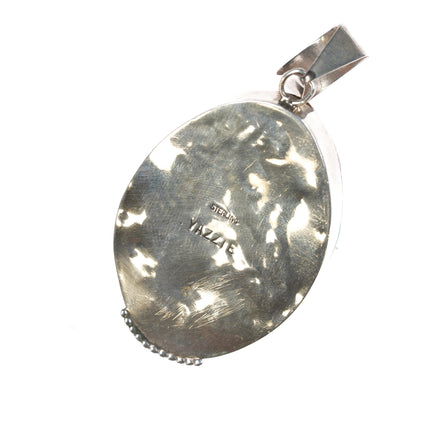 Edison Yazzie Navajo Cobblestone sterling pendant