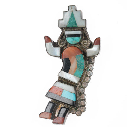 40's-50's Zuni Rainbow Dancer pin